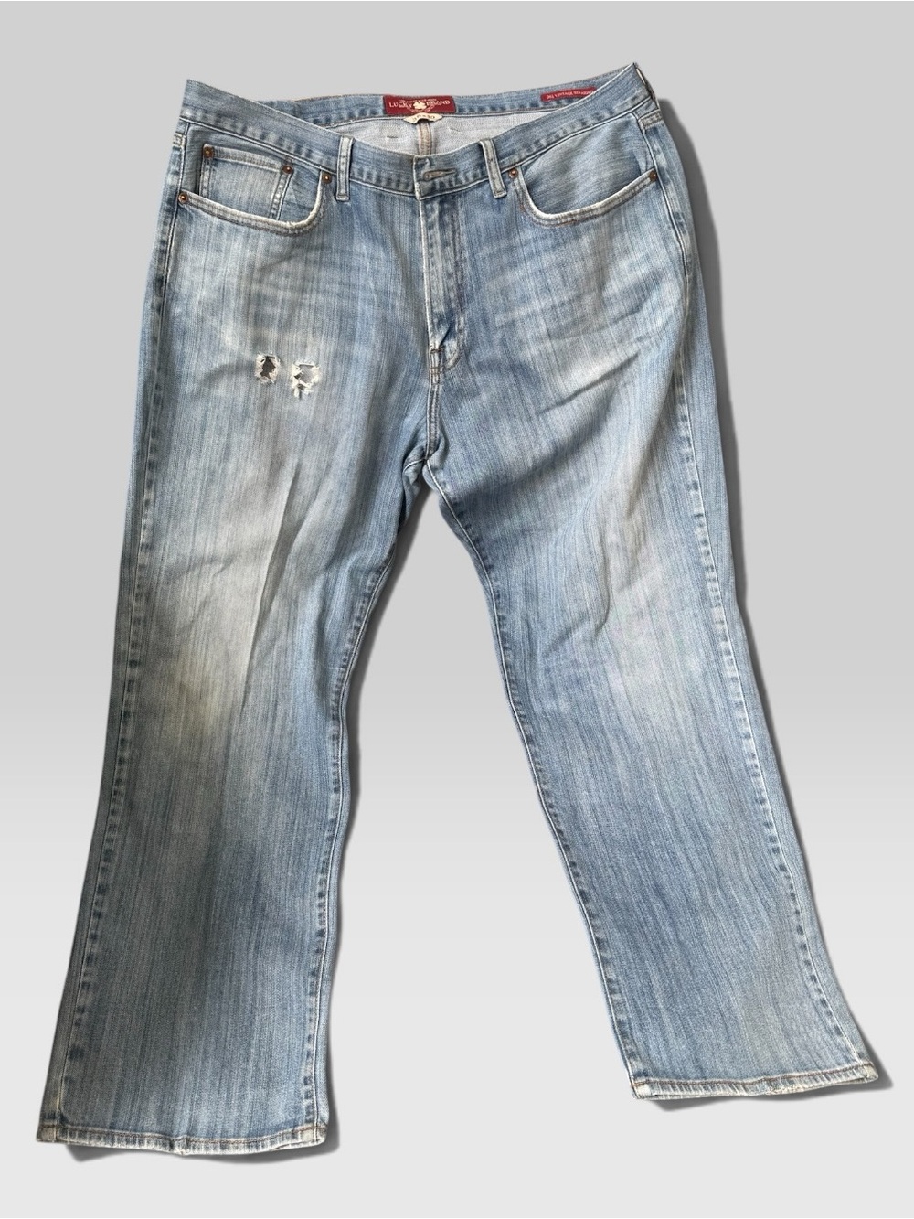Lucky Brand Light Blue Bootcut Jeans - Picture 1 of 9